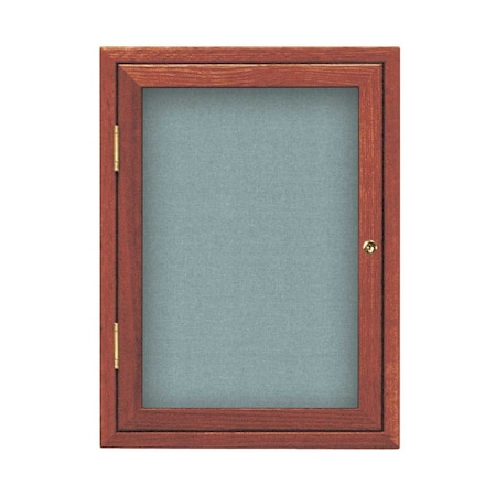 United Visual Products Sliding Glass Door Radius Letterboard, 72"x48", Satin/Burgundy Vinyl UV9023ACS-SATIN-BURGUNVL